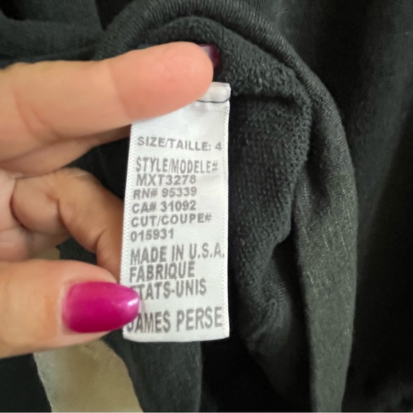 Standard James Perse Ultra Soft
Raglan Minimalist California Sweatshirt SZ 4=XL - Picture 7 of 9